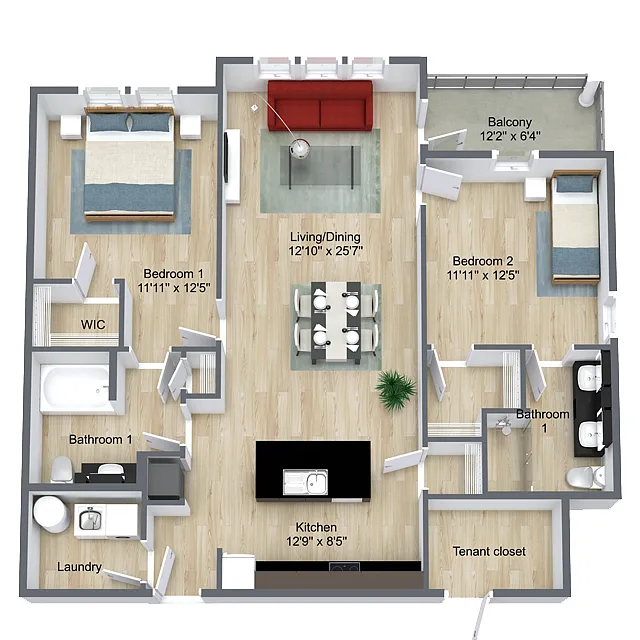 Floor plan Foxtail