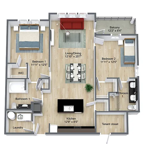 Floor plan Foxtail