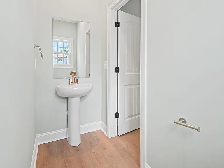 half bath downstairs