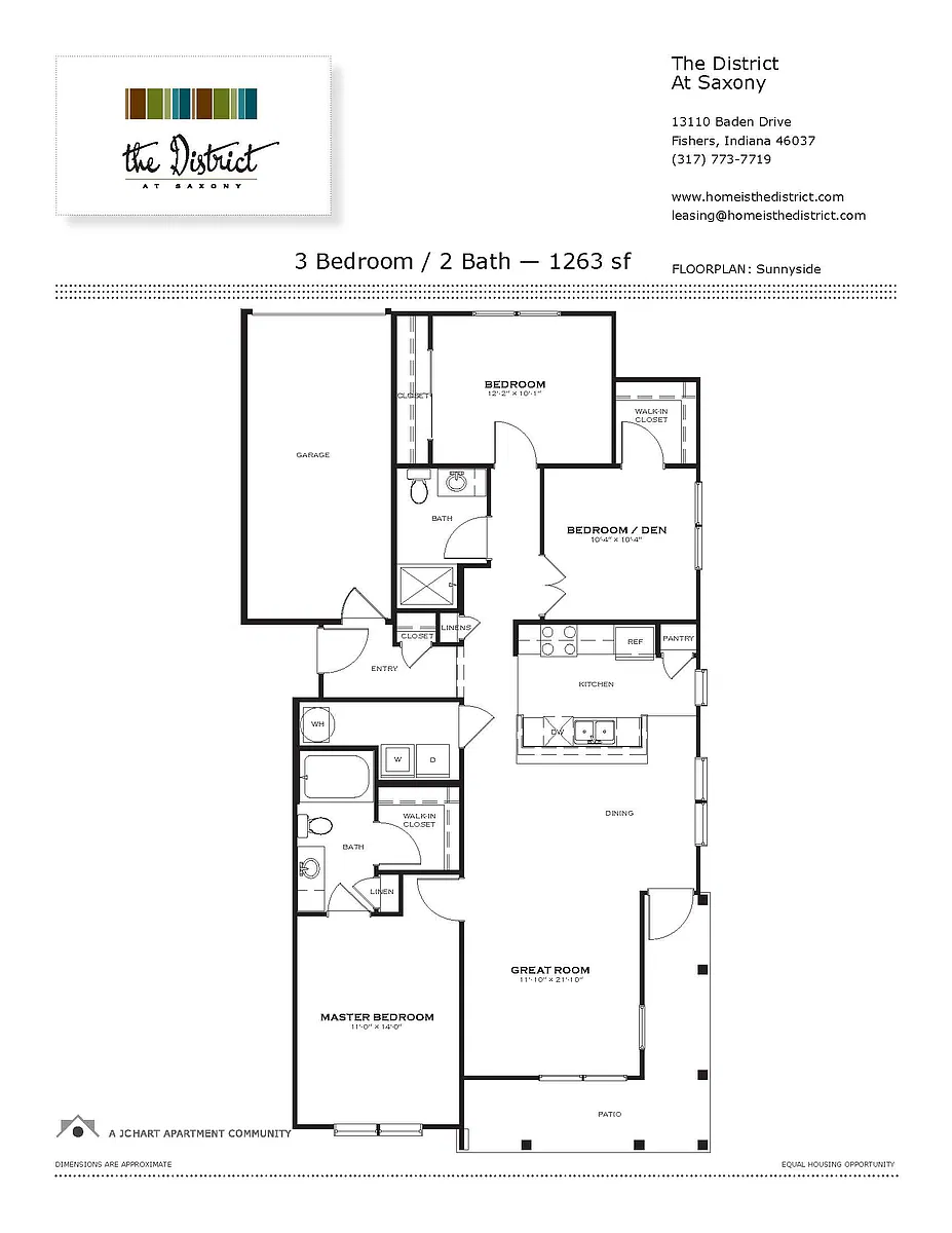 Floor plan Sunnyside 3.2