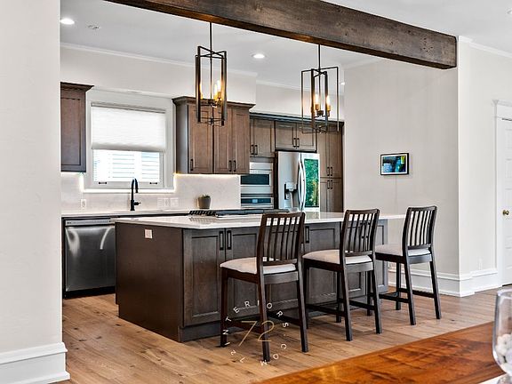Open dining and kitchen _ fully renovated 2024