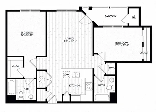 Floor plan Matapeake