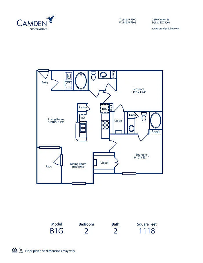 Floor plan B1G
