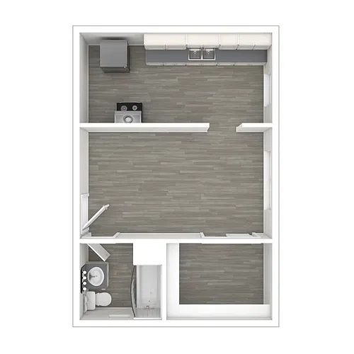 Floor plan Studio 1