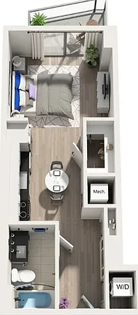 ST1 | Studio | 486 sq ft ST1 | Studio | 486 sq ft