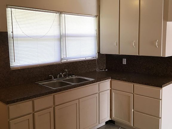 Recent cabinets and counter tops in the kitchen.