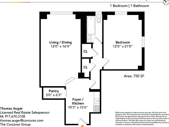 2nd image of 25 Central Park W APT 6H
