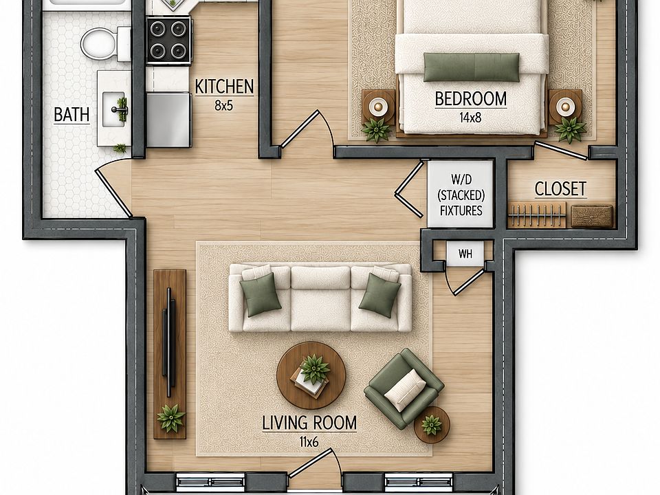 1st image of 1604 N Utica St #1610