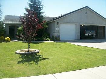 front landscaped
