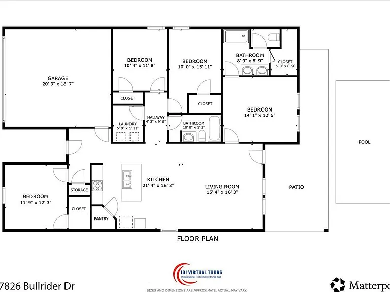 7826 Bullrider Dr — Photo 3