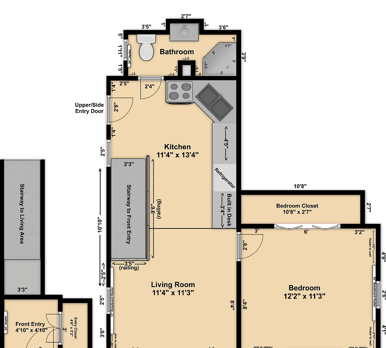 1 bed, 525 sqft, $1,250 — Photo 3