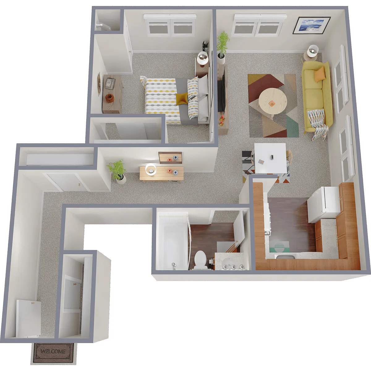 Floor plan A1C