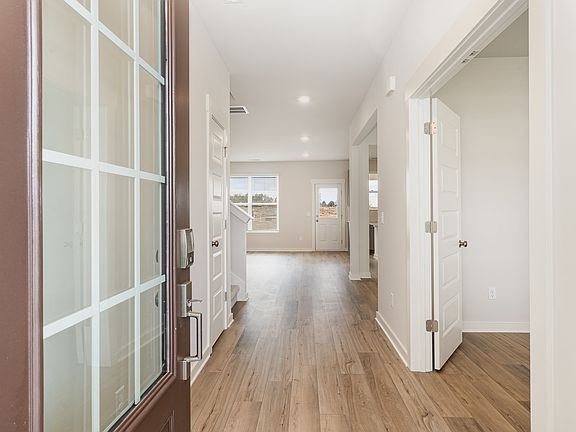 Front door and foyer