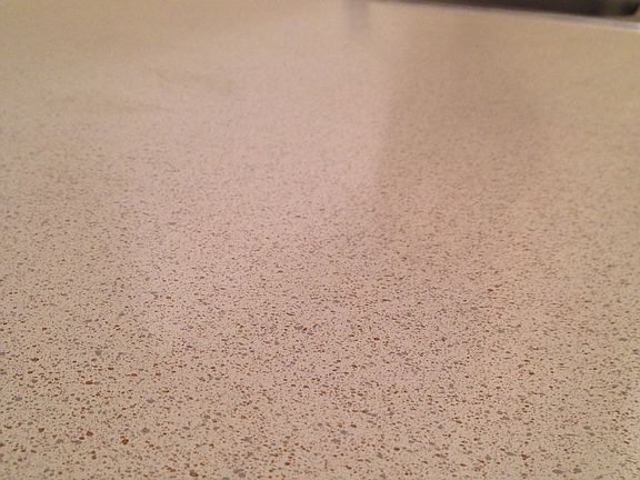 Close Up of Newly Refinished Kitchen Countertops