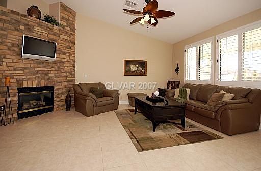 Great Room/Stone Wall