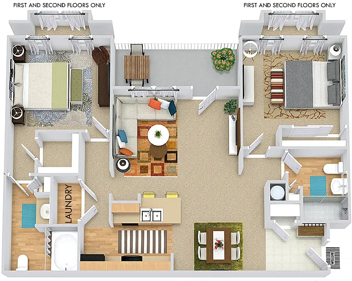 Floor plan Blanford