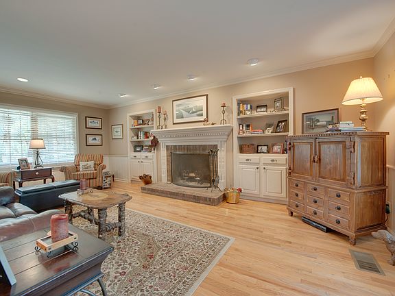 Living Room with Fireplace