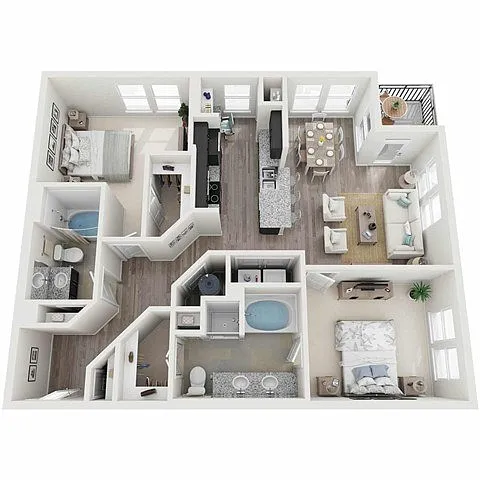 Floor plan B4