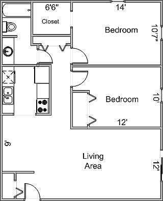 2nd image of 4530 Thurston Ln APT 6