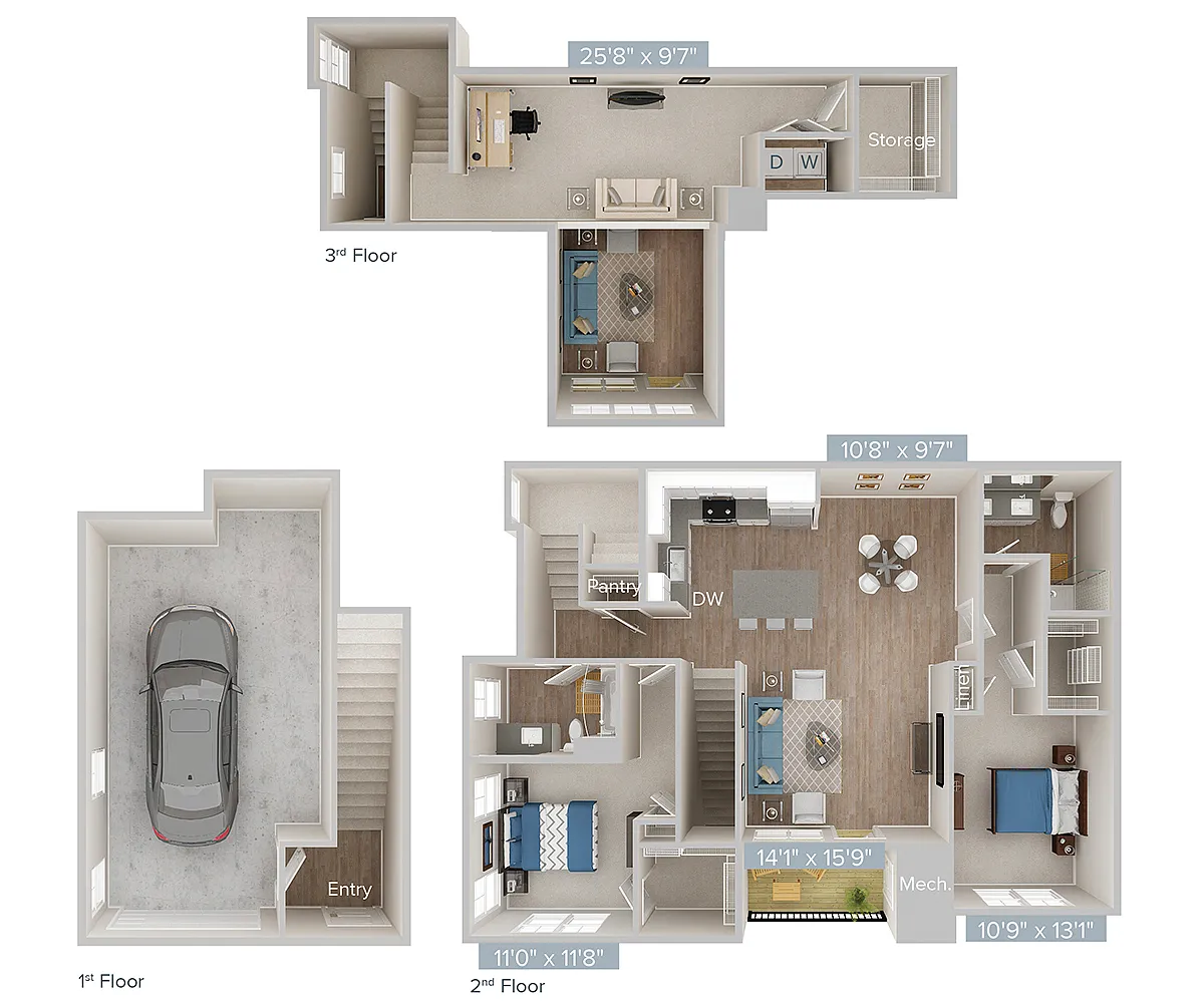 Floor plan B4L-1708