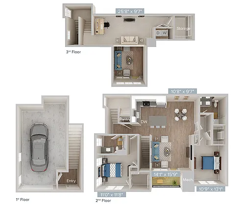 Floor plan B4L-1708