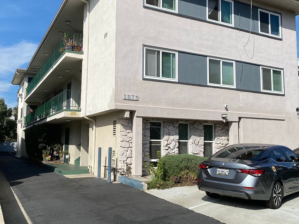 Unit 102 is located on the first floor of a three story building.