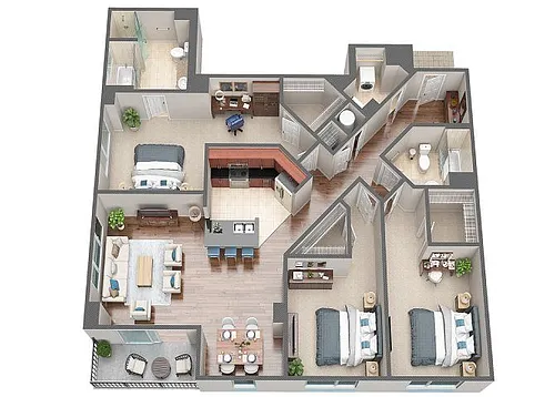 Floor plan C4