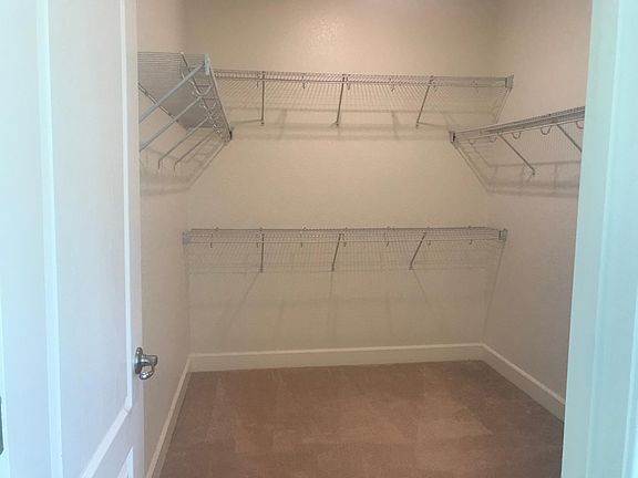 Large wardrobe closets in master
