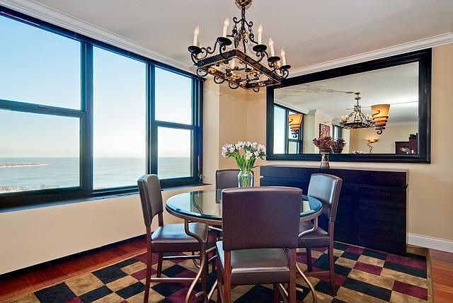 Dining Room with Lake View