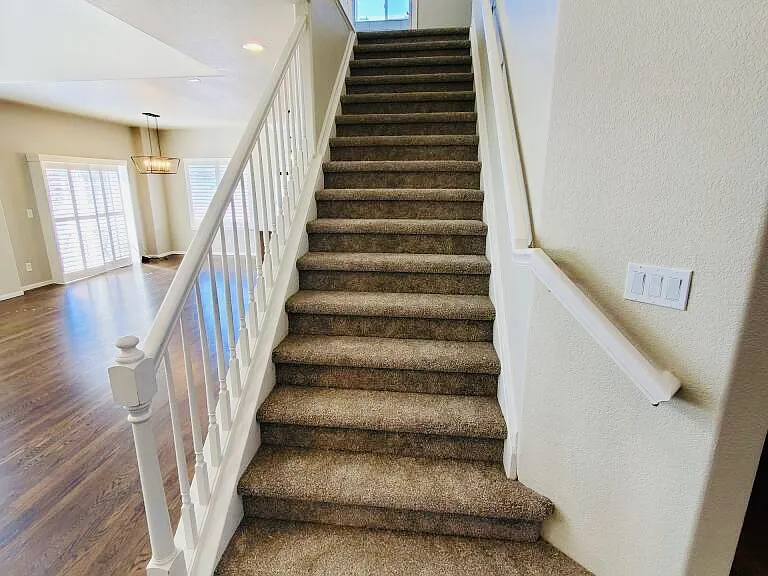Staircase leading to upstairs