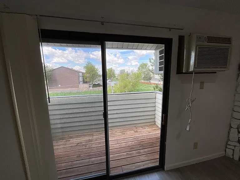 Deck with view to the west.