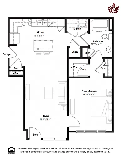 Floor plan A1G