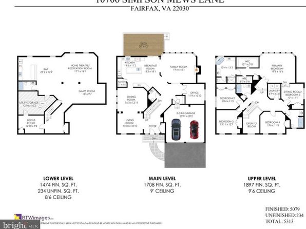 10706 Simpson Mews Ln, Fairfax, VA 22030