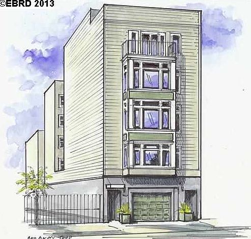 Rendering of building
