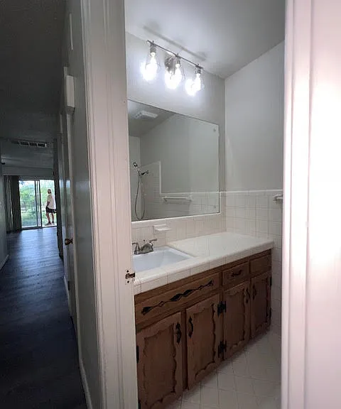 Hall bathroom