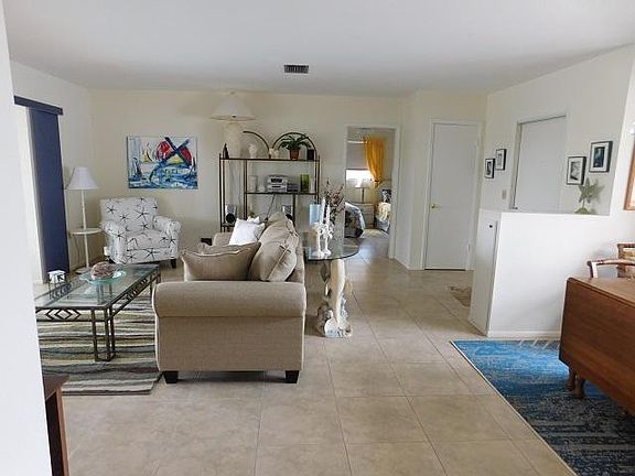 View from Kitchen Hall to Living and Guest Suite