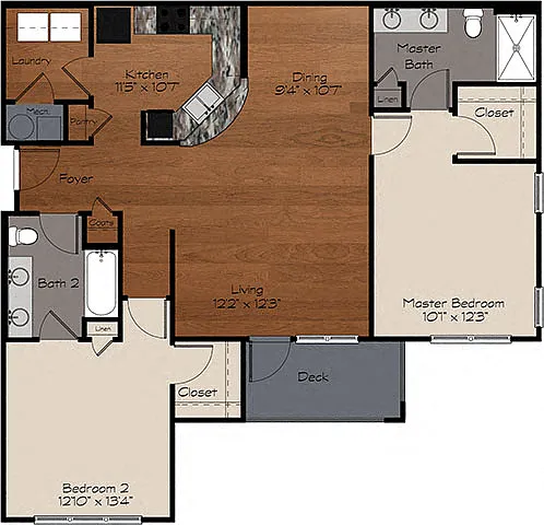 Floor plan B2