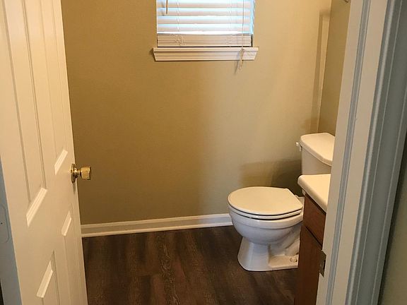 Half bath on first floor.