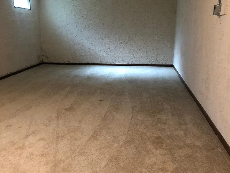 Finished basement room.