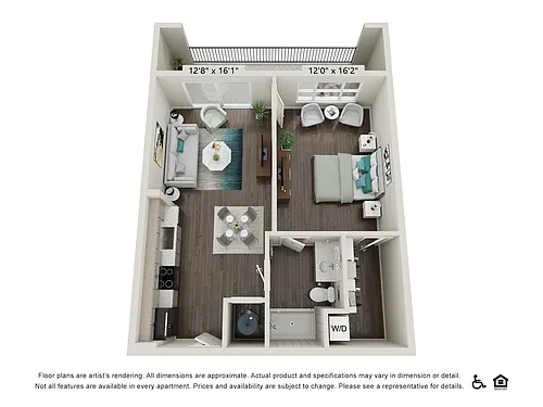 Floor plan 1B2