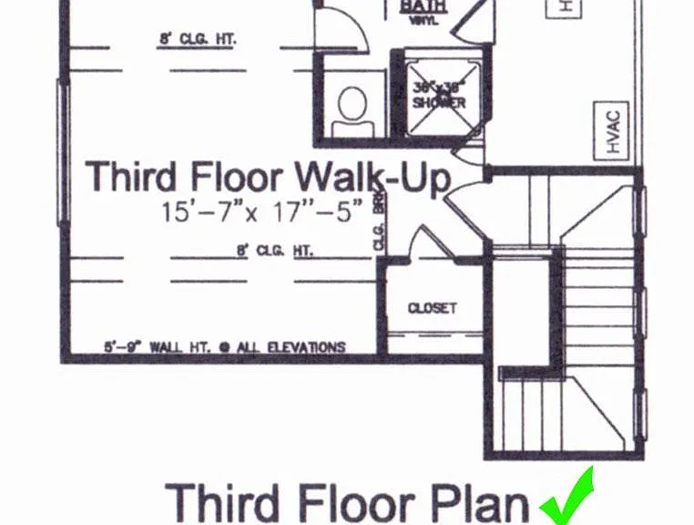 3rd Floor Plan