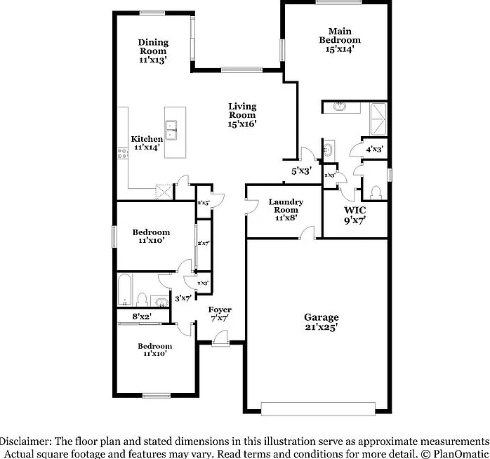 3 bed, 2.0 bath, 1652 sqft, $1,950 — Photo 2