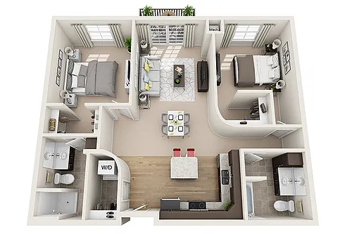 Floor plan B4
