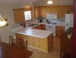 Vaulted kitchen