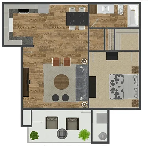 Floor plan Palmetto Updated