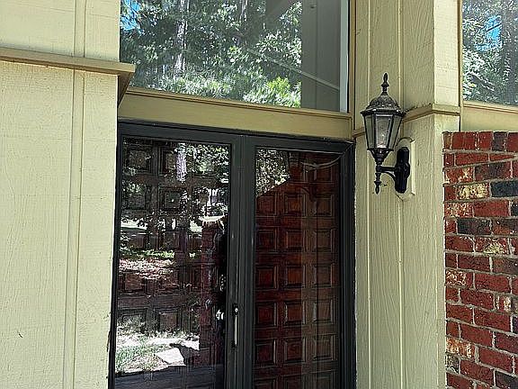 Double front door