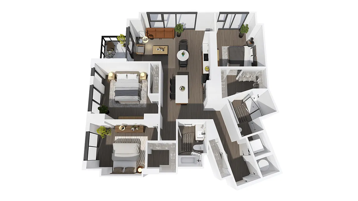 Floor plan C1