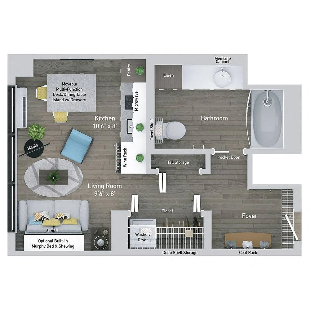 Floor plan S2N - Modern
