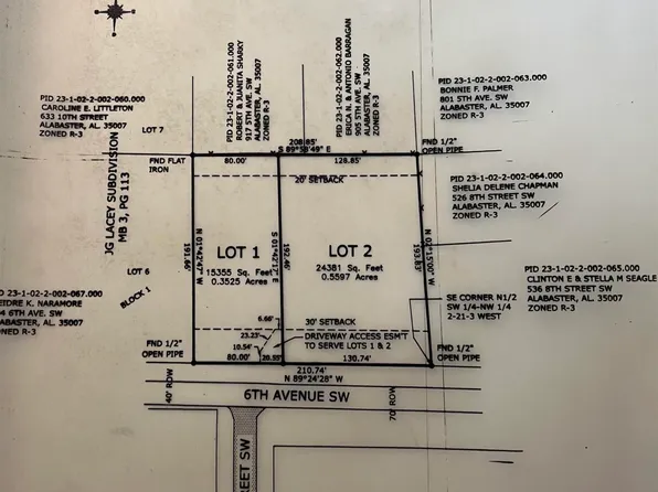 0 6th Ave SW #1, Alabaster, AL 35007