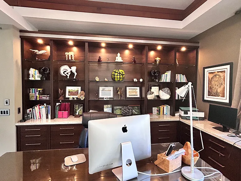 Make this your office, high speed internet, printer, apple computer